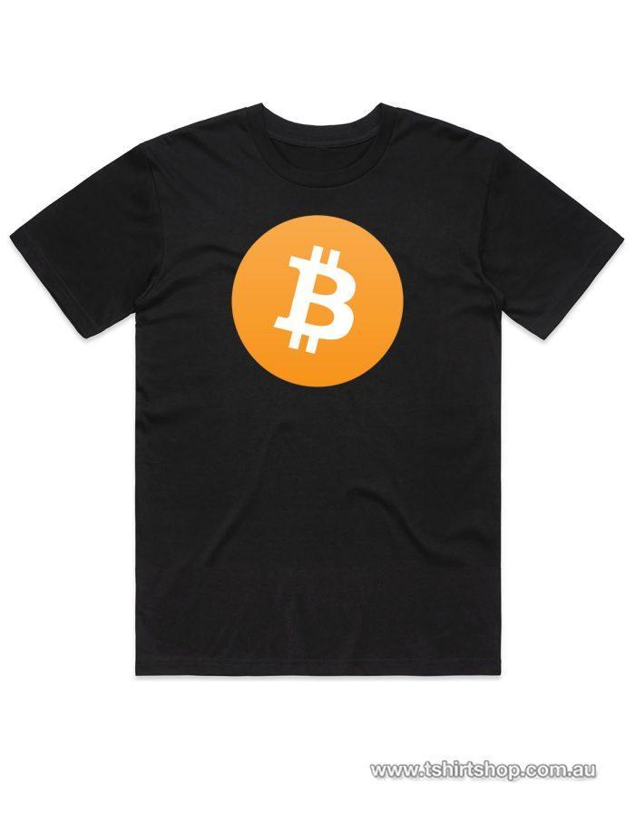 Bitcoin logo t-shirt