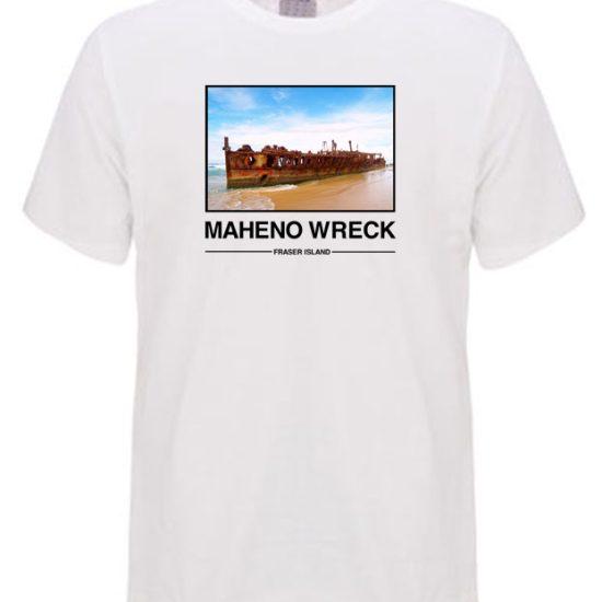 Maheno Wreck on Fraser Island Adult Unisex T-shirt